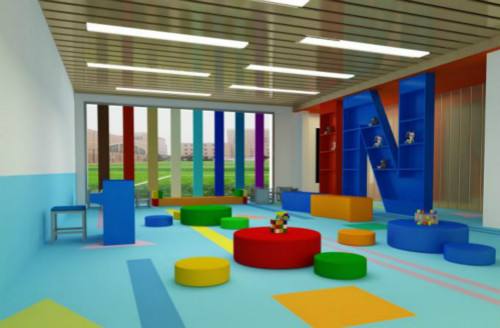 幼兒園地面怎么設計？問問環保地坪涂料施工公司更靠譜