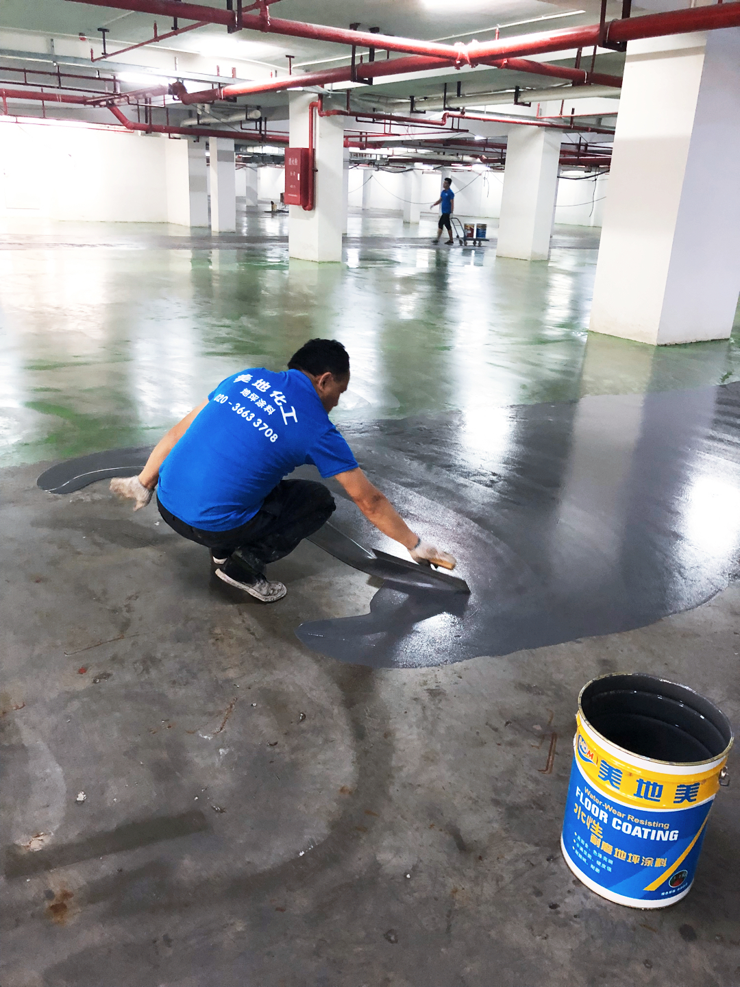 佛山水性環氧地坪漆施工價格多少錢一平方